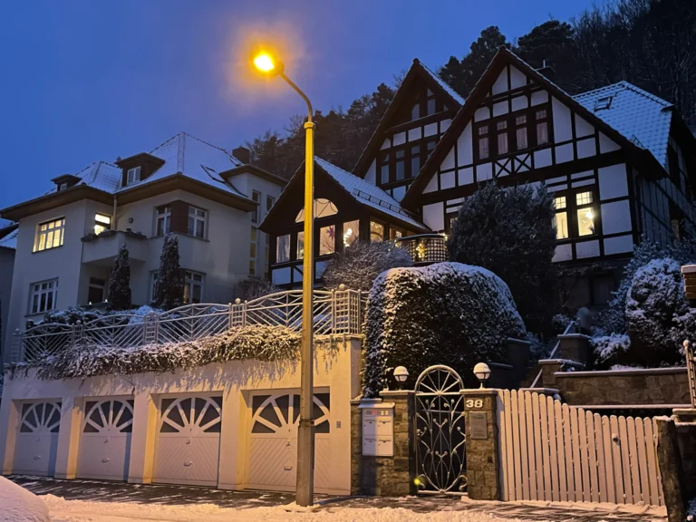 gästehaus brandelik im winter